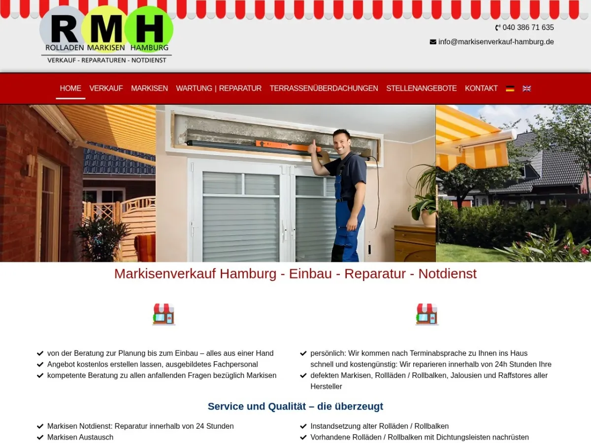 Markisenverkauf Hamburg