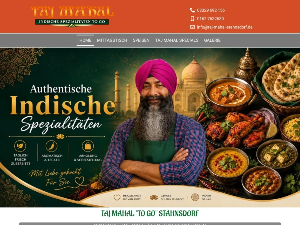 Taj Mahal Stahnsdorf