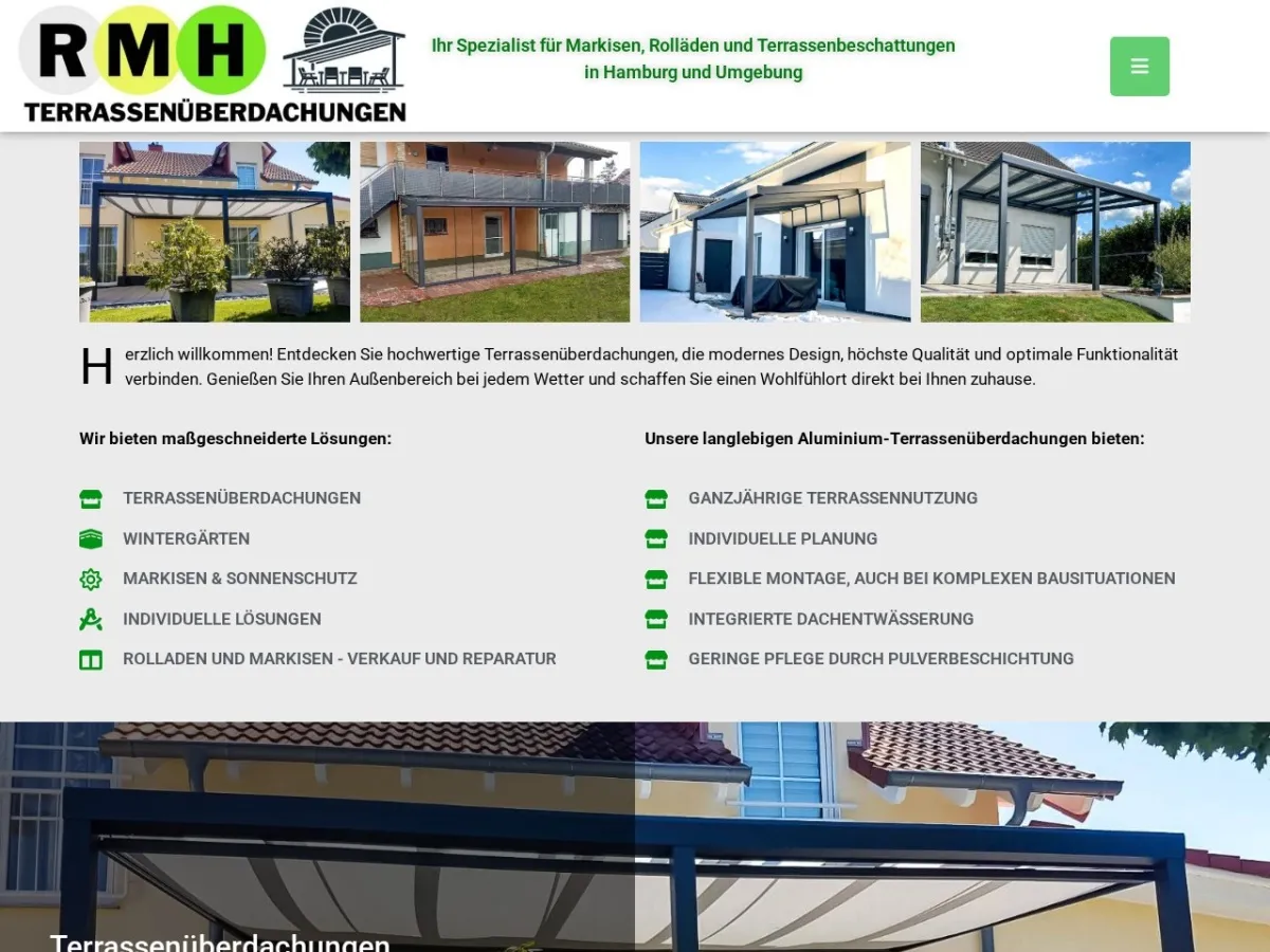 Terrassenueberdachung Hamburg