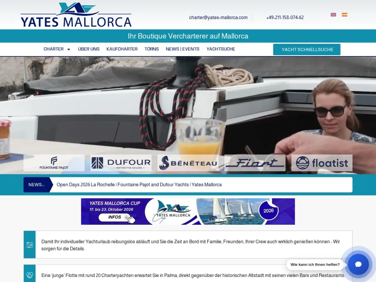 Yates Mallorca Charter